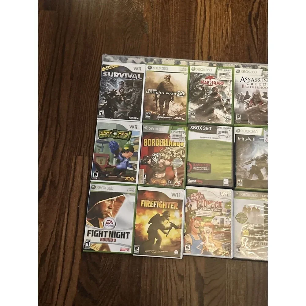 Video Games for Wii/Xbox 360- Lot of‎ 23